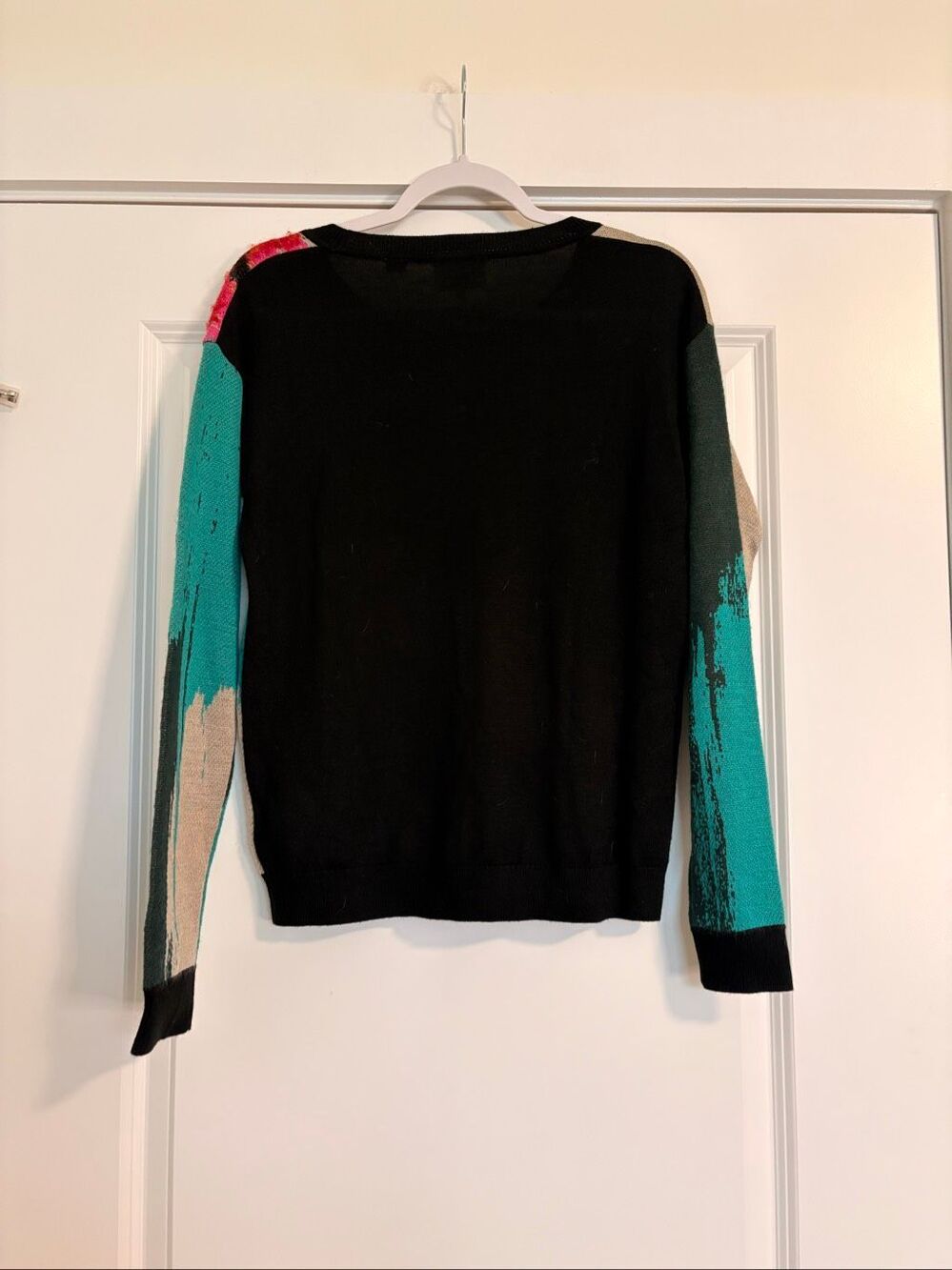 Anthropologie x Lauren Carlson Walcott Farm Animal Pullover Size Small - Picture 5 of 11
